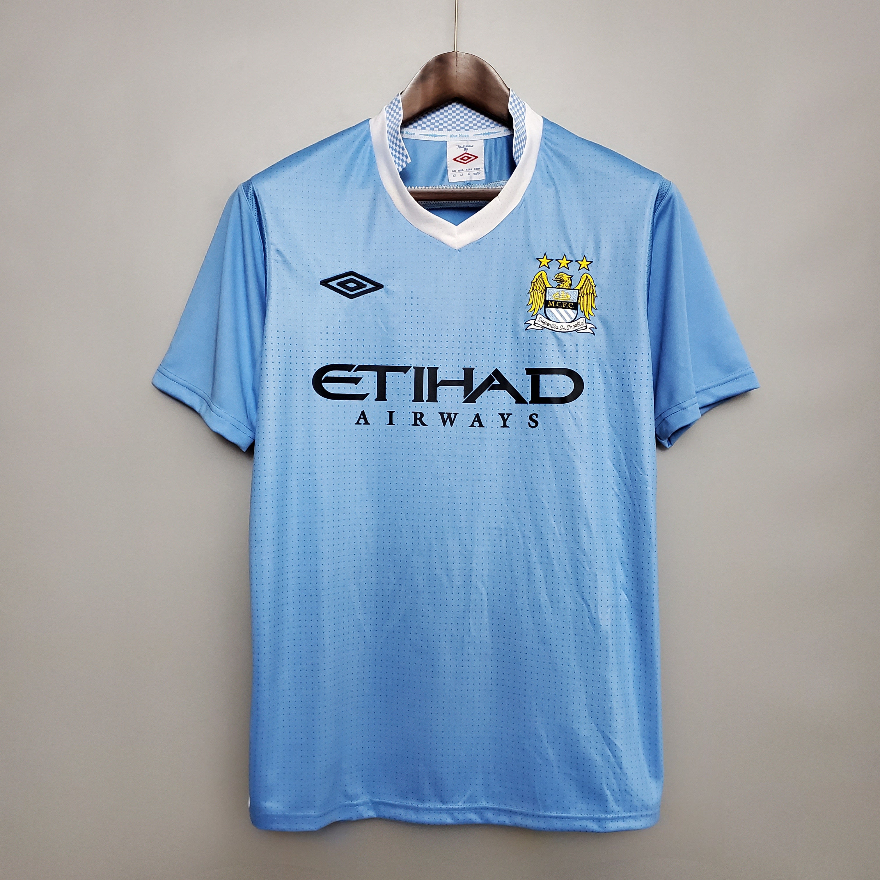 Camiseta Manchester City 2011-12 - Local - Retro