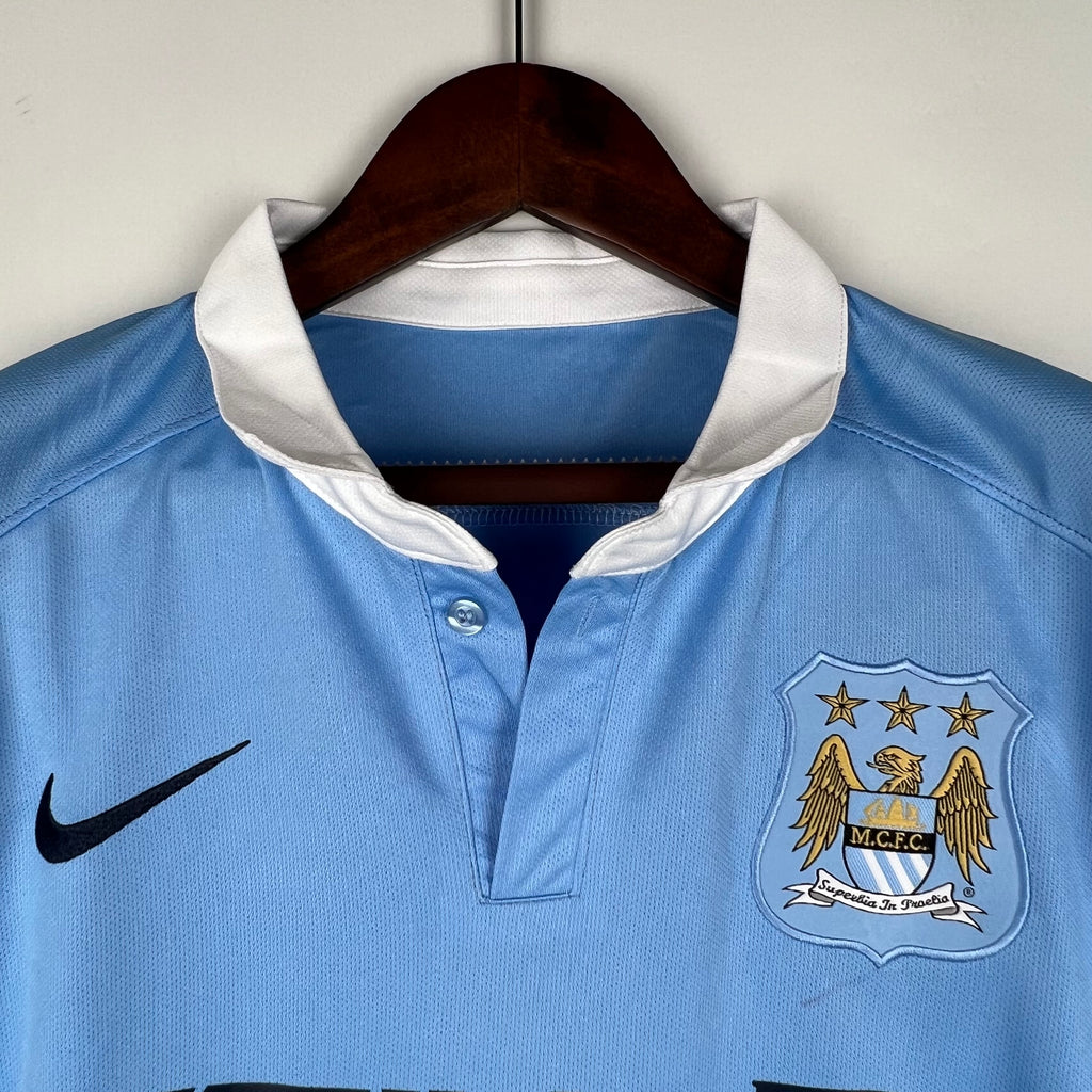 Camiseta Manchester City 2015-16 - Local - Retro