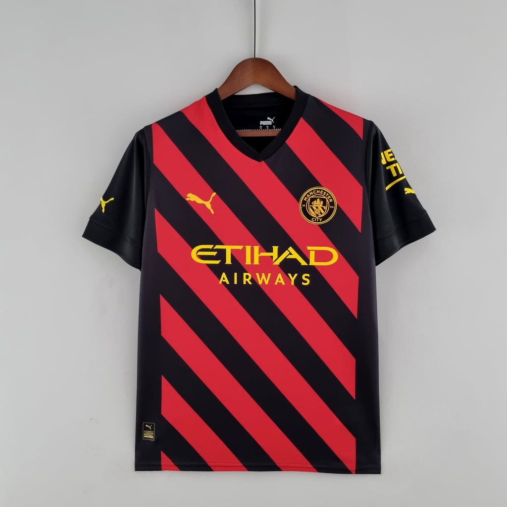 Camiseta Manchester City 2022-23 Visitante