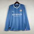 Camiseta Manchester City 2023-24 Manga Larga - Local