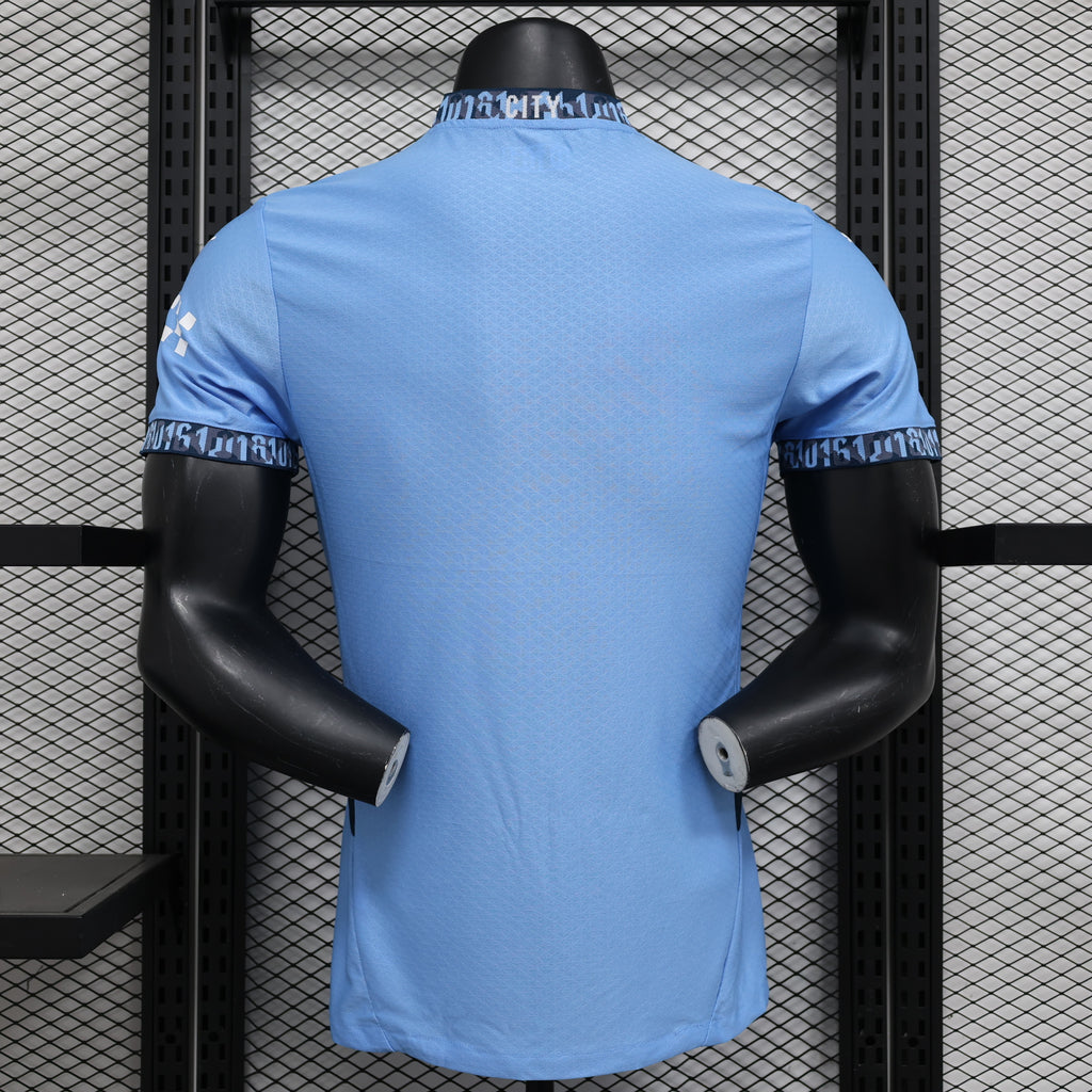 Camiseta Manchester City 2024-25 Manga Larga - Local