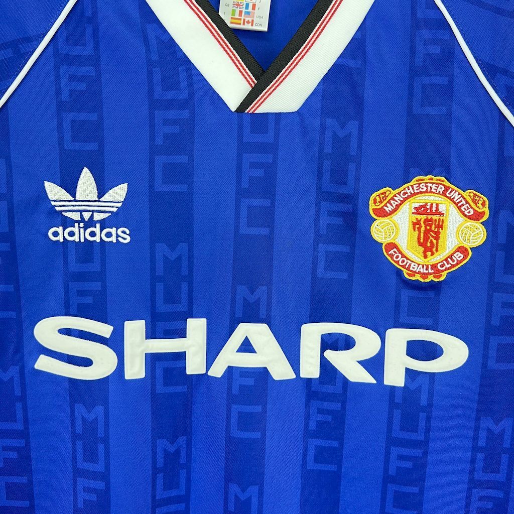 Camiseta Manchester United 1988-89 - Visitante - Retro