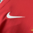 Camiseta Manchester United 2007-08 Manga Larga - Local - Retro