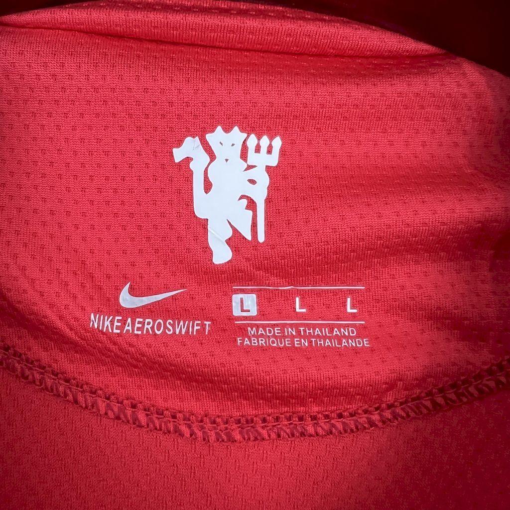 Camiseta Manchester United 2007-08 Manga Larga - Local - Retro