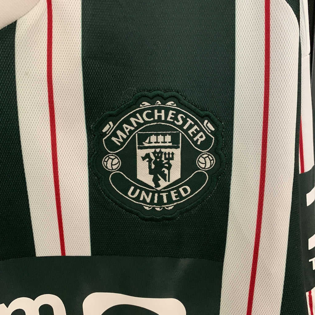 Camiseta Manchester United 2023-24 Manga Larga - Visitante