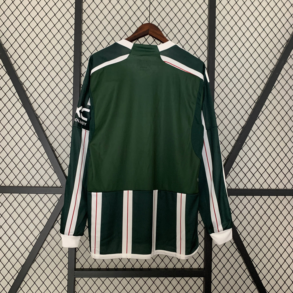 Camiseta Manchester United 2023-24 Manga Larga - Visitante
