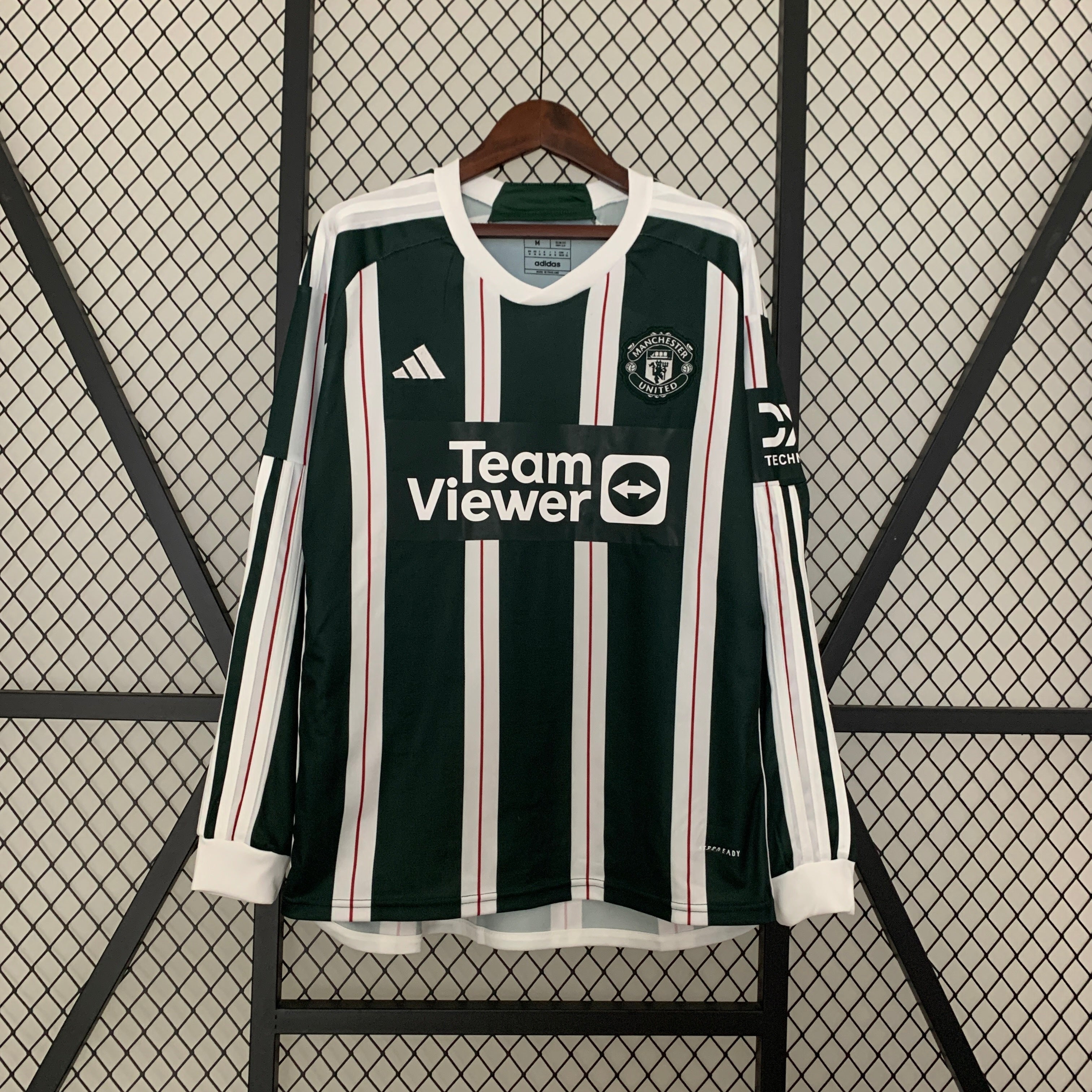 Camiseta Manchester United 2023-24 Manga Larga - Visitante