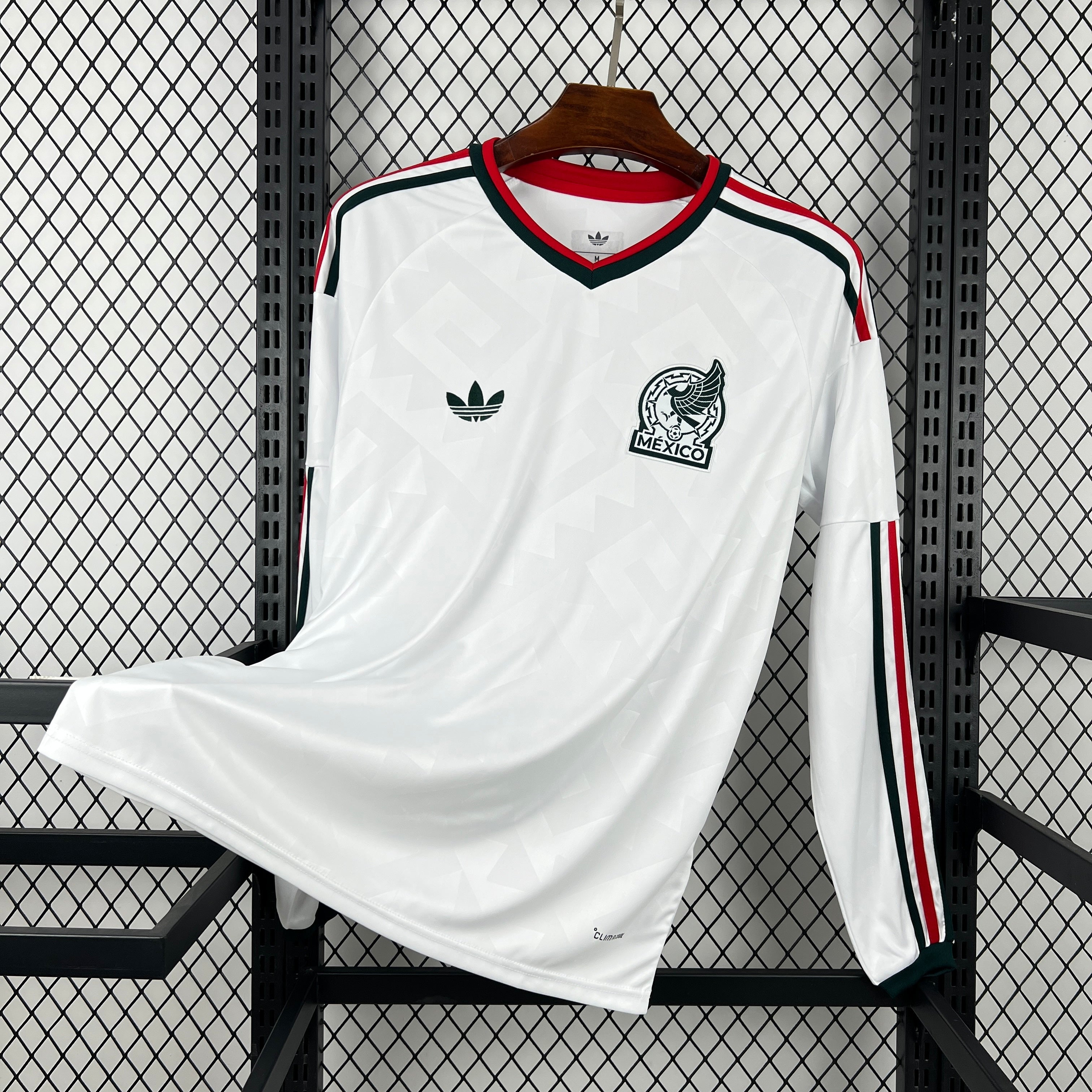 Camiseta México 2026 Manga Larga - Visitante
