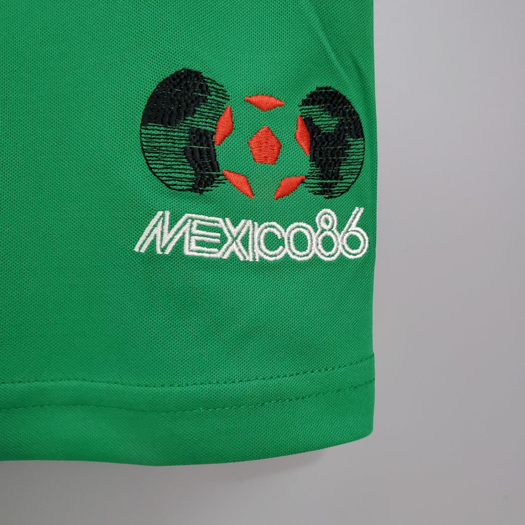 Camiseta México 1986 - Local - Retro