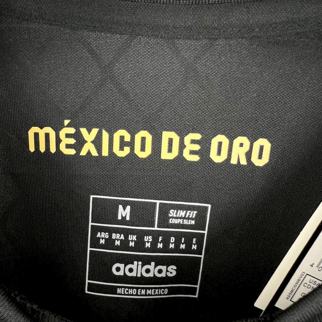 Camiseta México 2025 - Edición Especial Negro Manga Larga