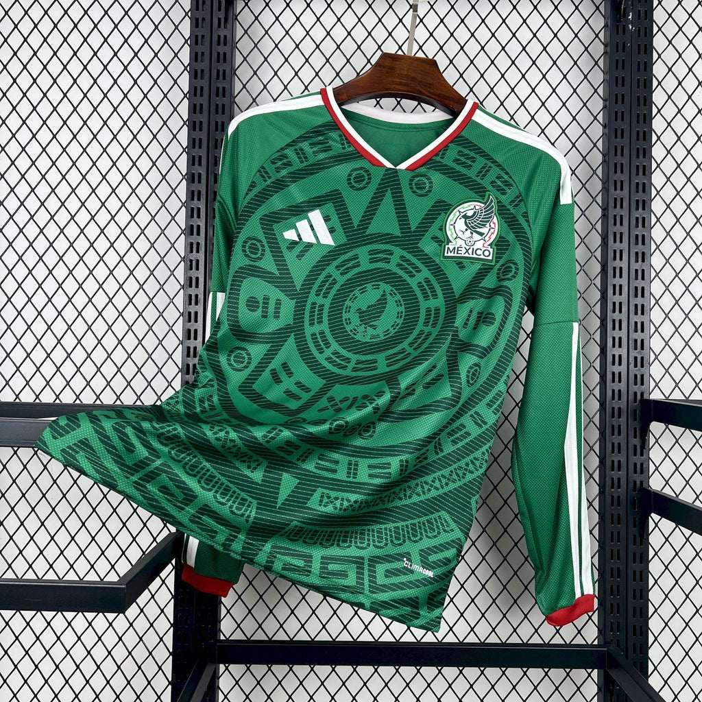 Camiseta México 2026 Manga Larga - Local