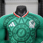 Camiseta México 2026 Versión Jugador - Manga Larga - Local