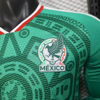 Camiseta México 2026 Versión Jugador - Manga Larga - Local