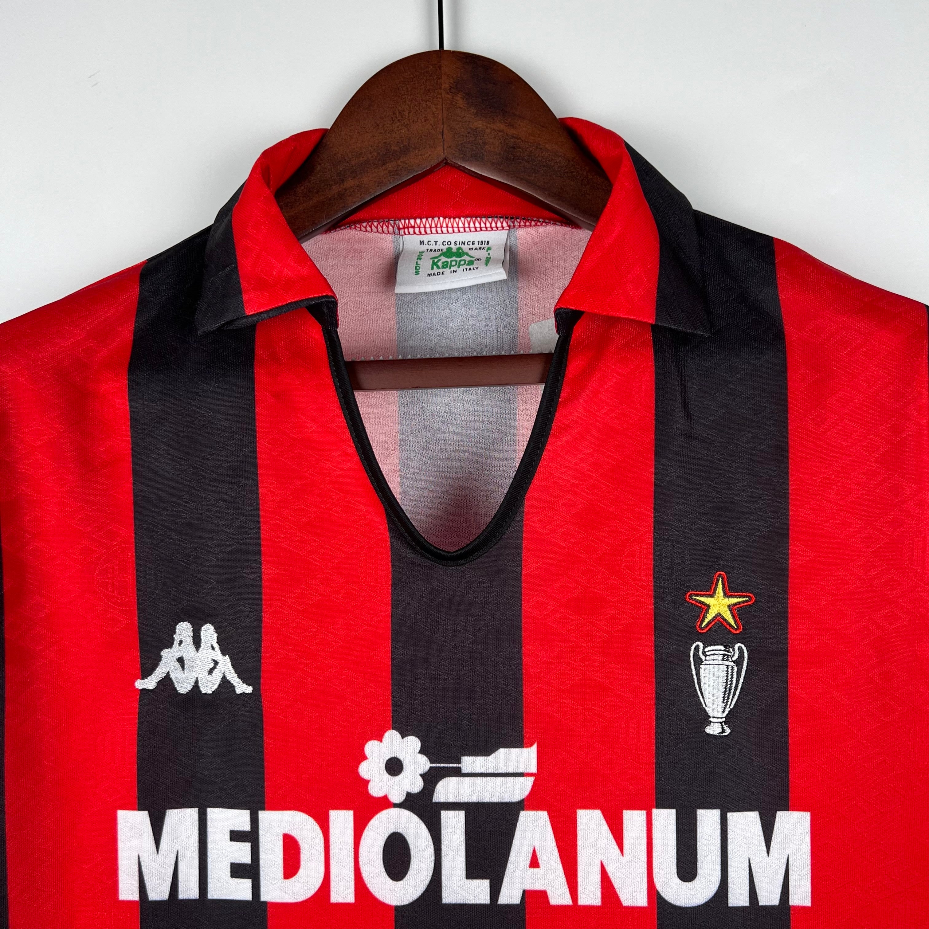 Camiseta AC Milan 1989-90 - Local - Retro