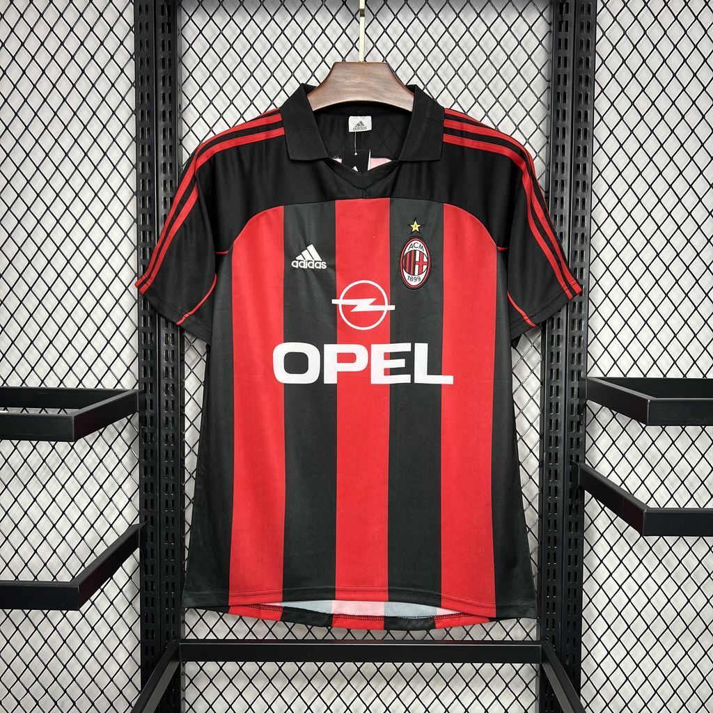 Camiseta AC Milan 2000-02 - Local - Retro