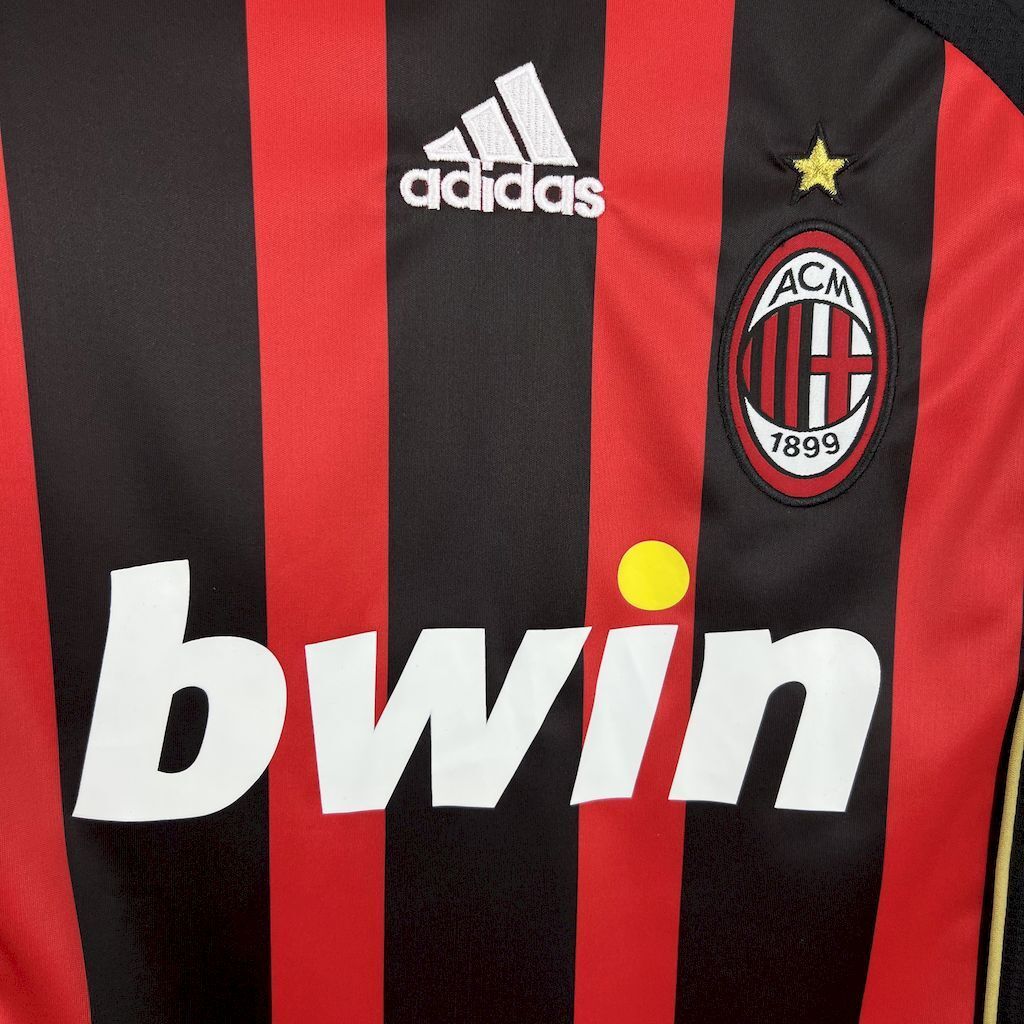Camiseta AC Milan 2006-07 Manga Larga - Local - Retro