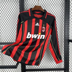 Camiseta AC Milan 2006-07 Manga Larga - Local - Retro
