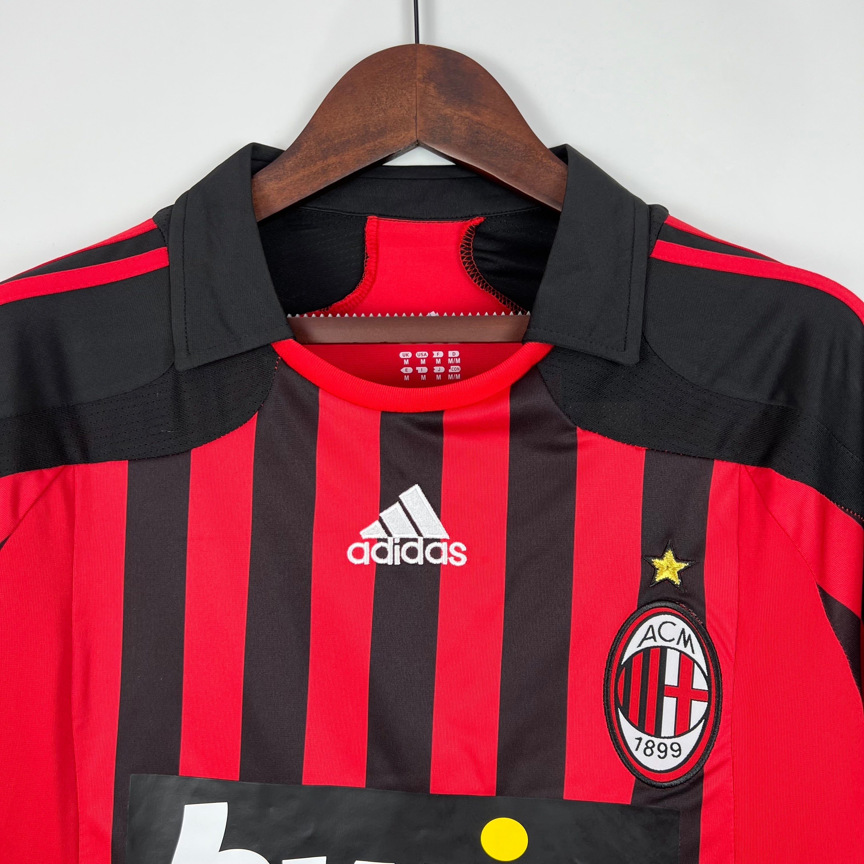 Camiseta AC Milan 2007-08 - Local - Retro
