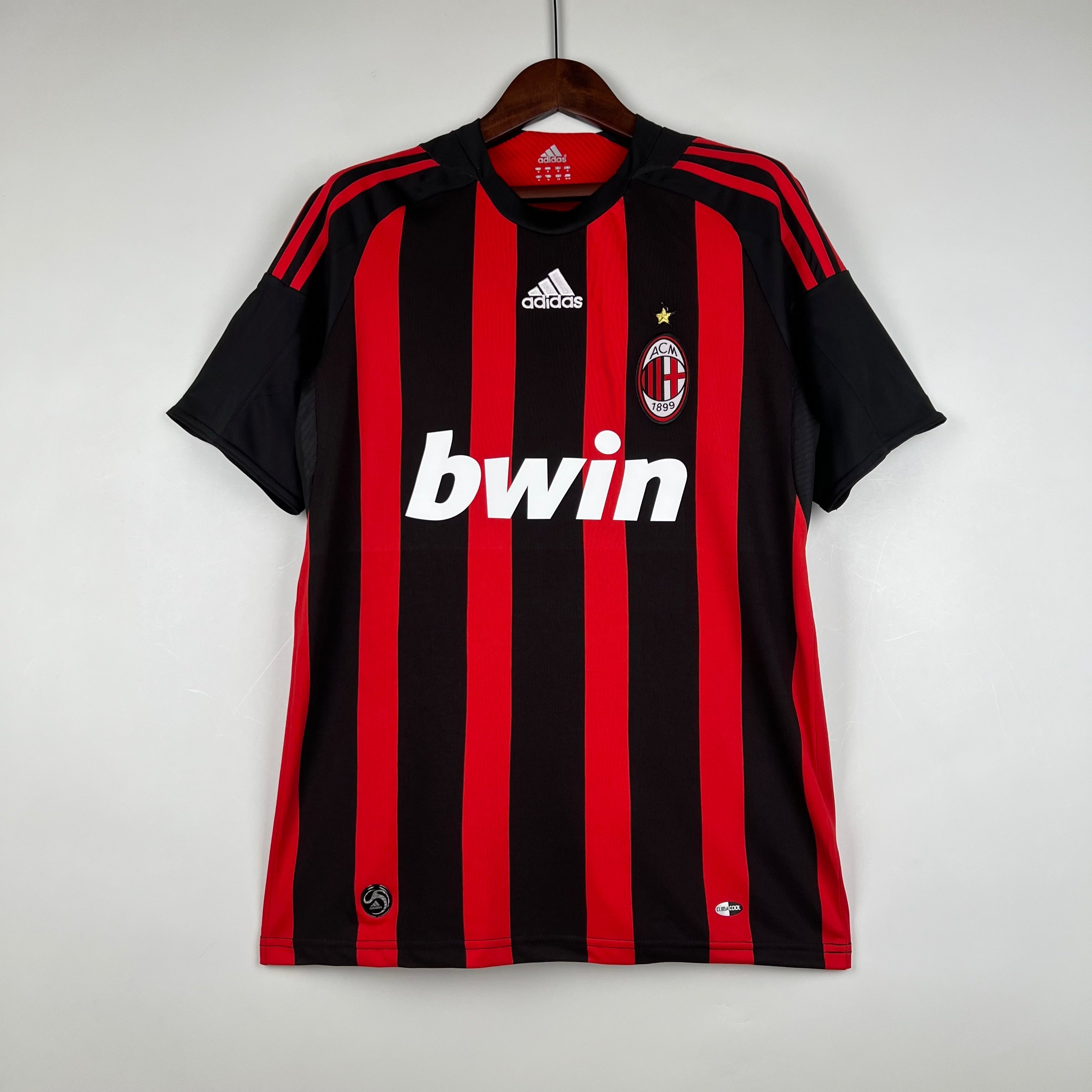 Camiseta AC Milan 2008-09 - Local - Retro
