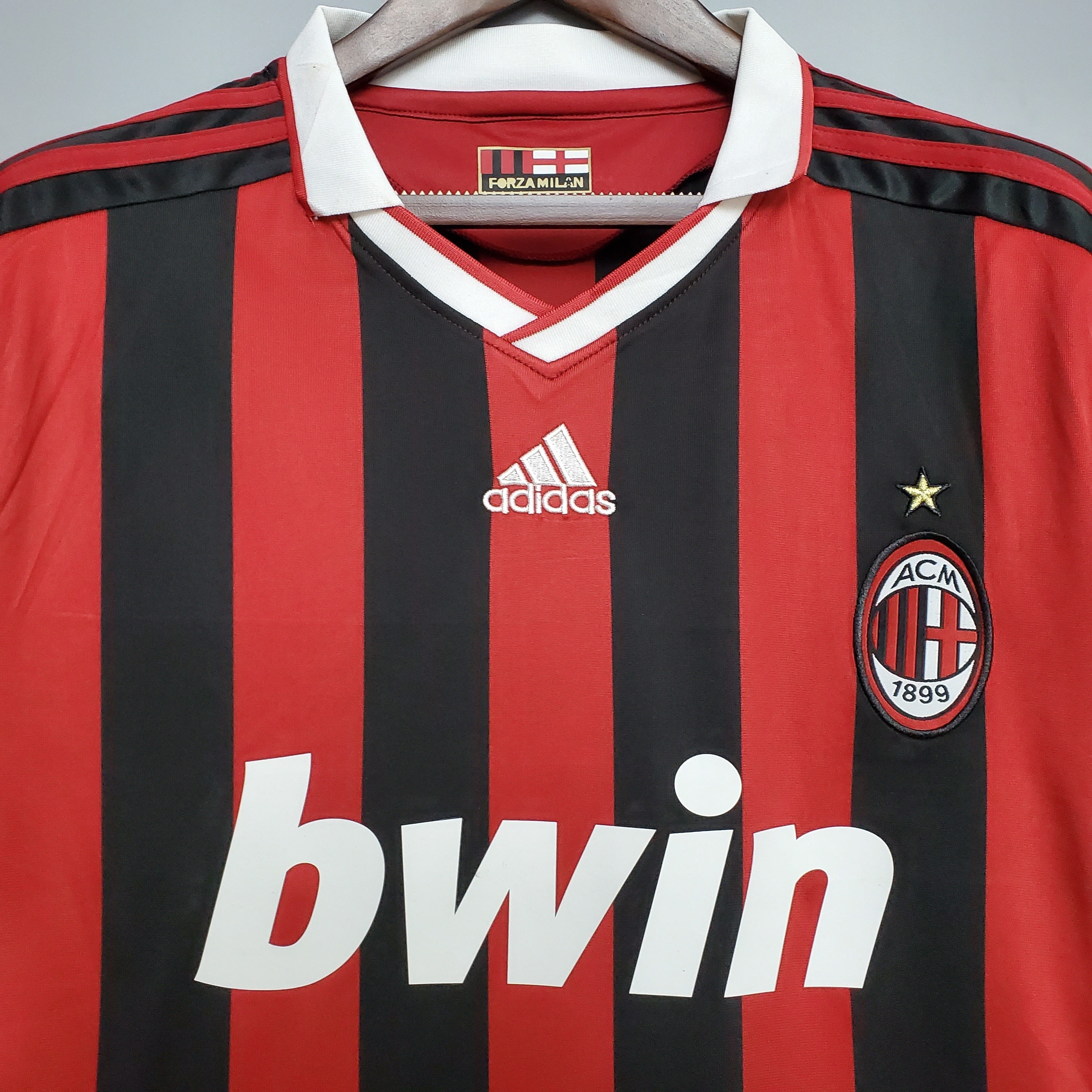 Camiseta AC Milan 2009-10 - Local - Retro