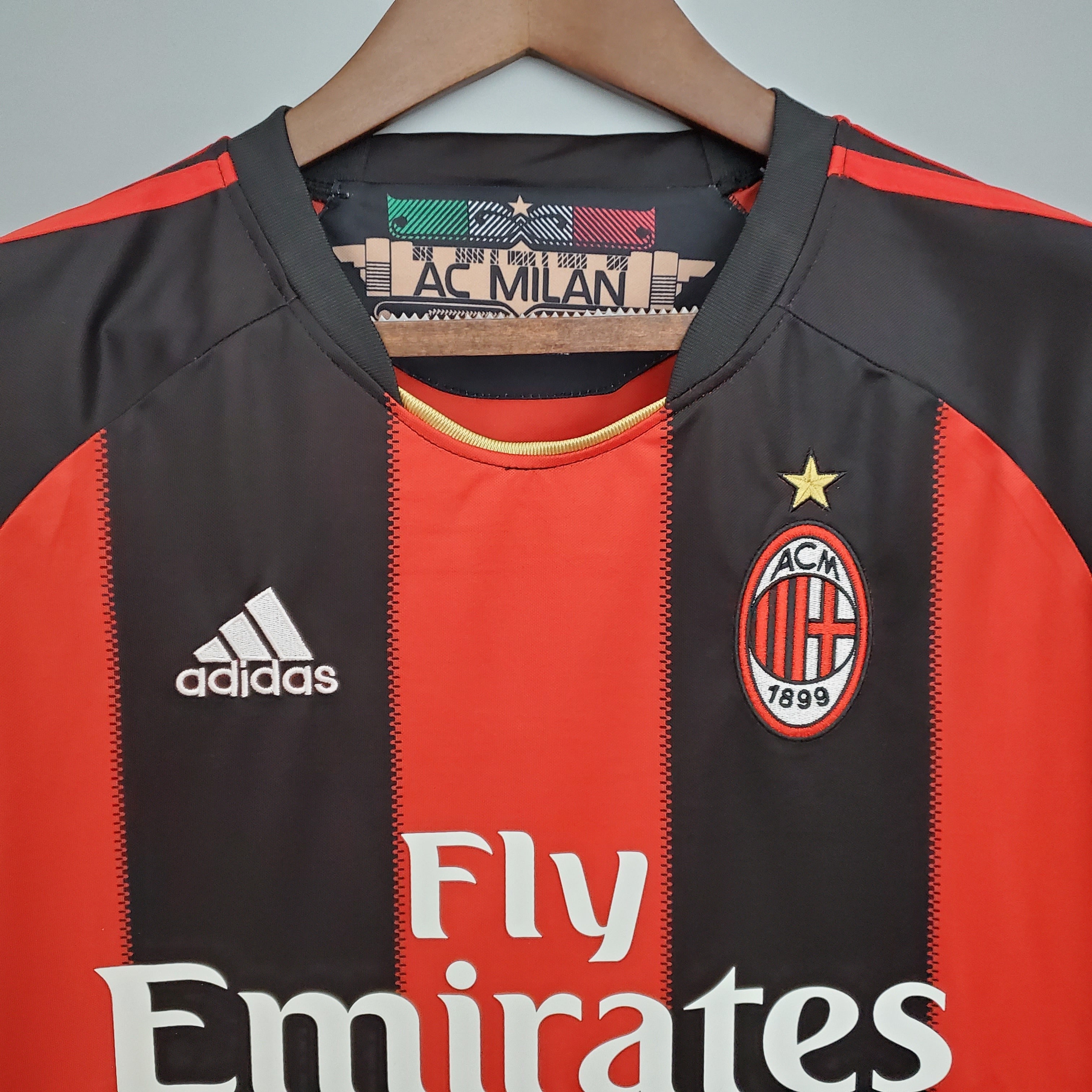Camiseta AC Milan 2010-11 - Local - Retro
