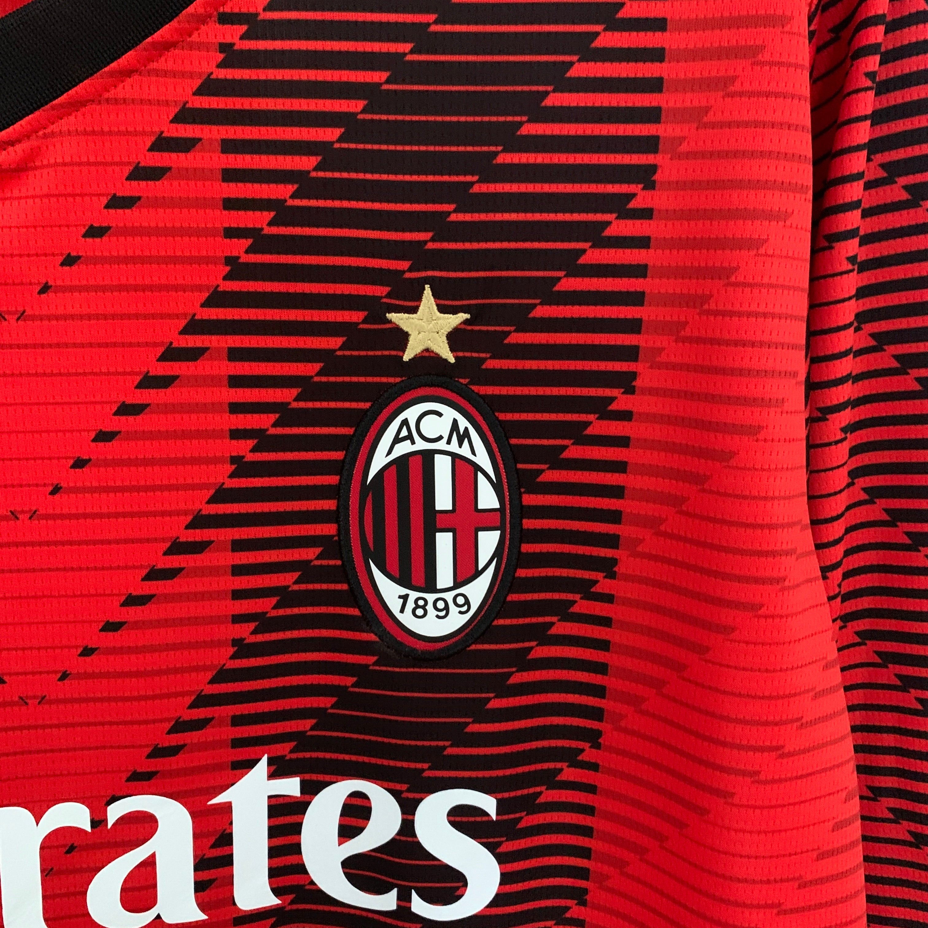 Camiseta AC Milan 2023-24 Manga Larga - Local