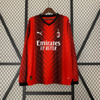 Camiseta AC Milan 2023-24 Manga Larga - Local