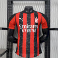 Camiseta AC Milan 2025-26 Versión Jugador - Local
