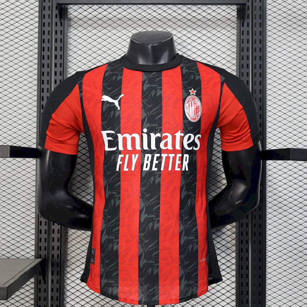 Camiseta AC Milan 2025-26 Versión Jugador - Local