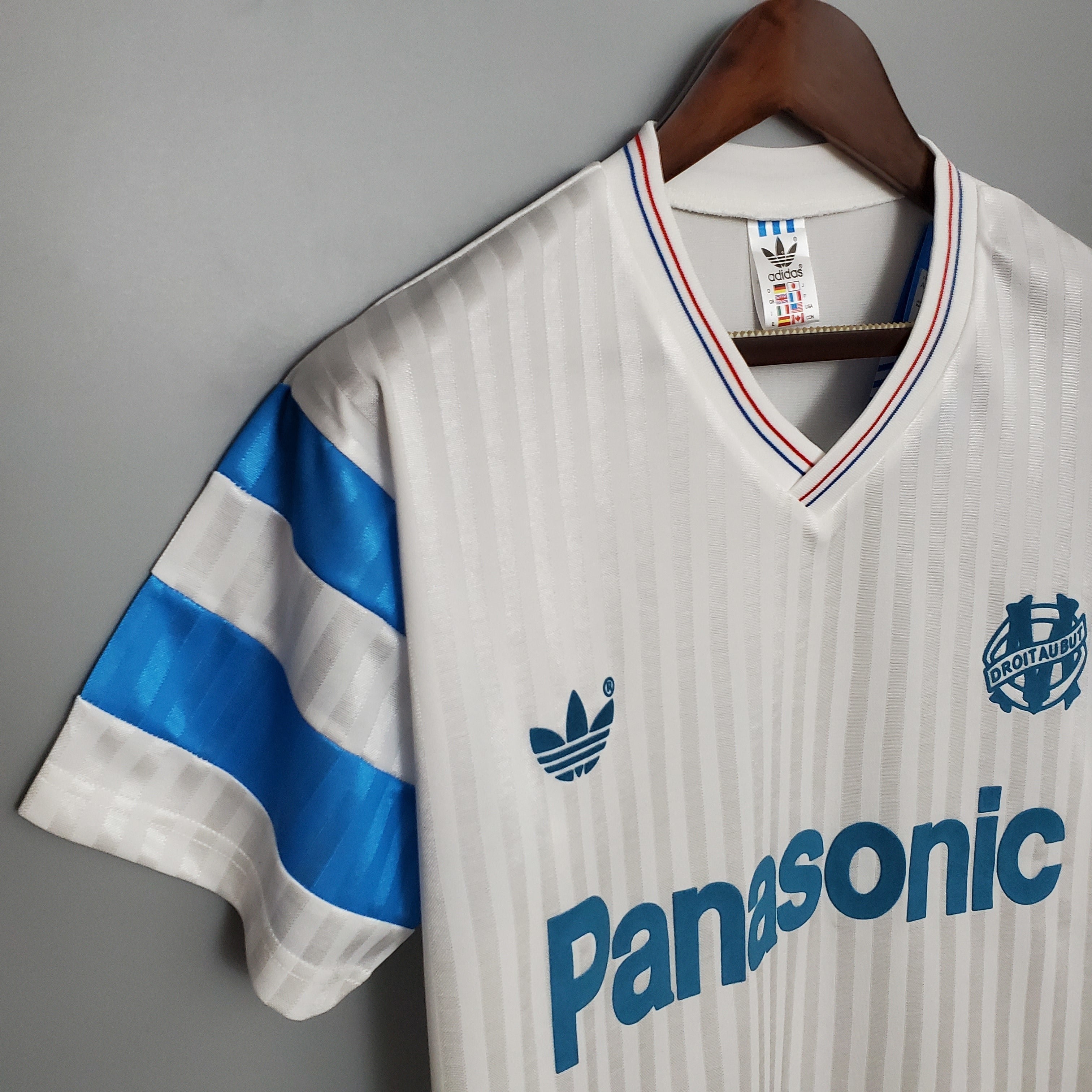 Camiseta Olympique Marseille 1990 - Local - Retro