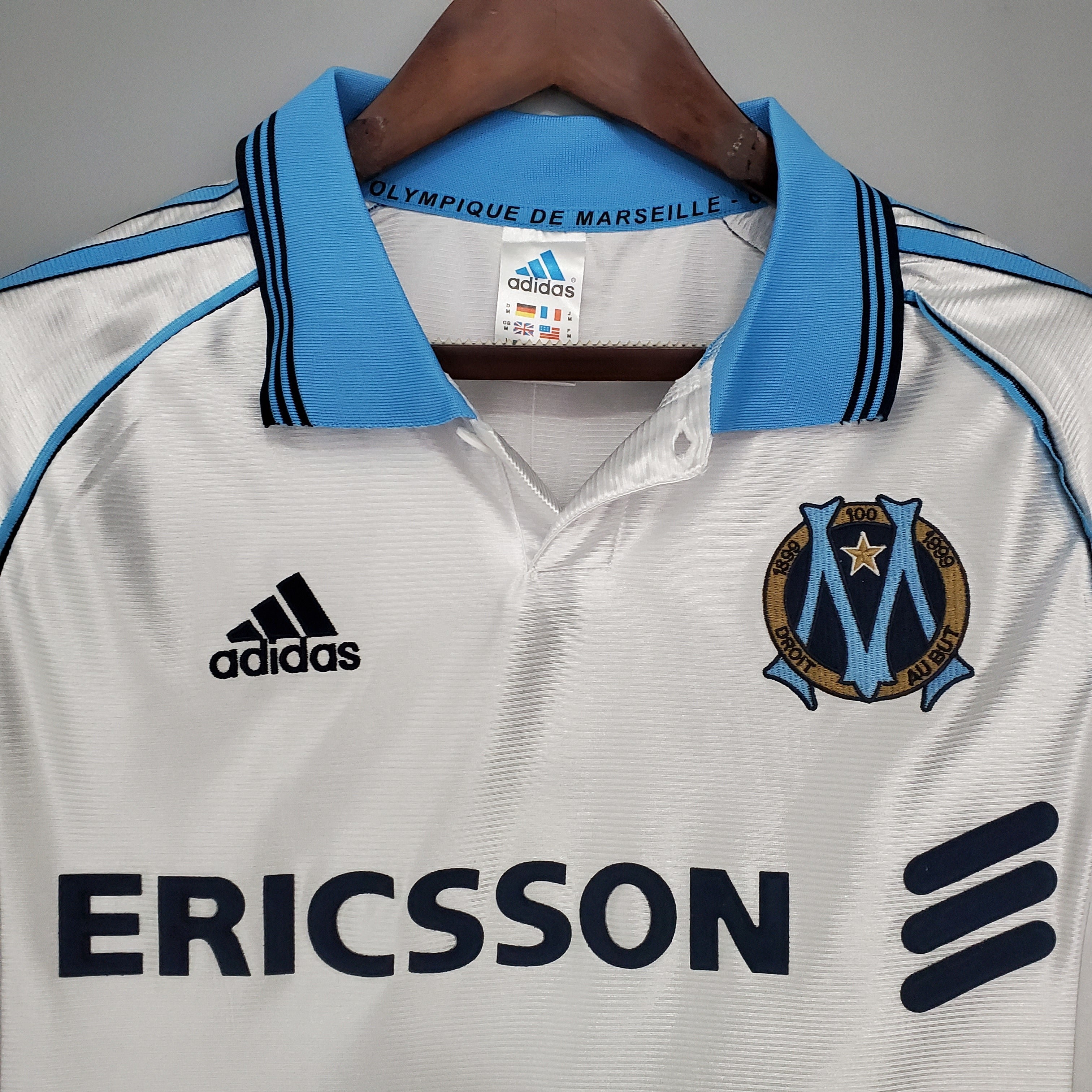 Camiseta Olympique Marseille 1998-99 - Visitante - Retro
