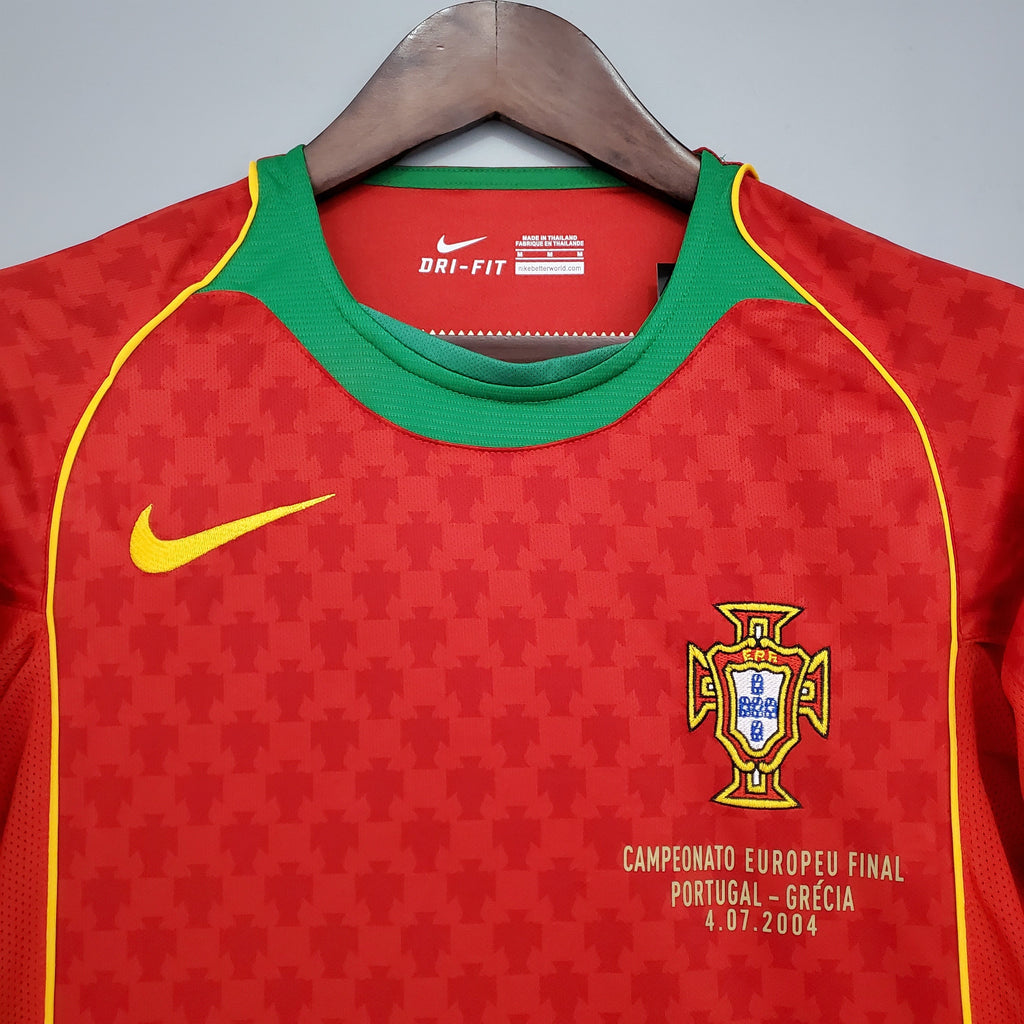 Camiseta Portugal 2004 - Local - Retro