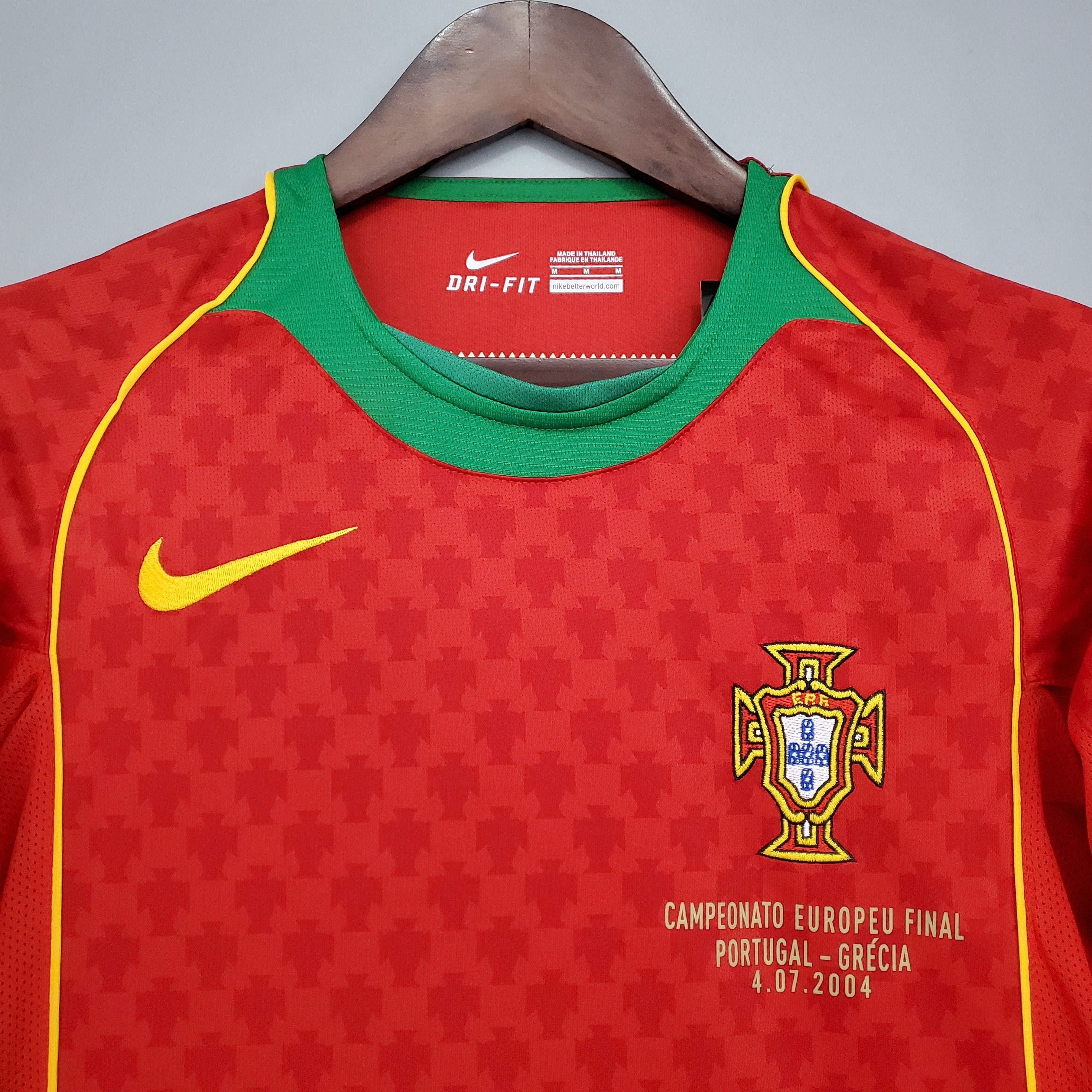 Camiseta Portugal 2004 - Local - Retro