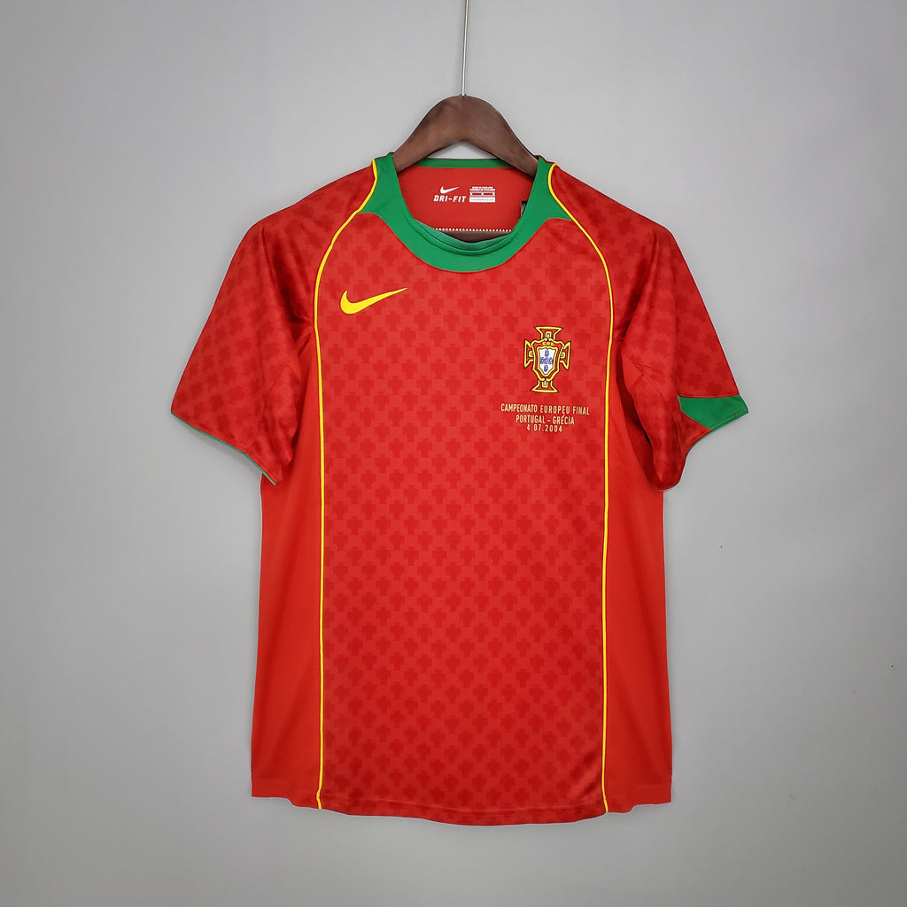 Camiseta Portugal 2004 - Local - Retro