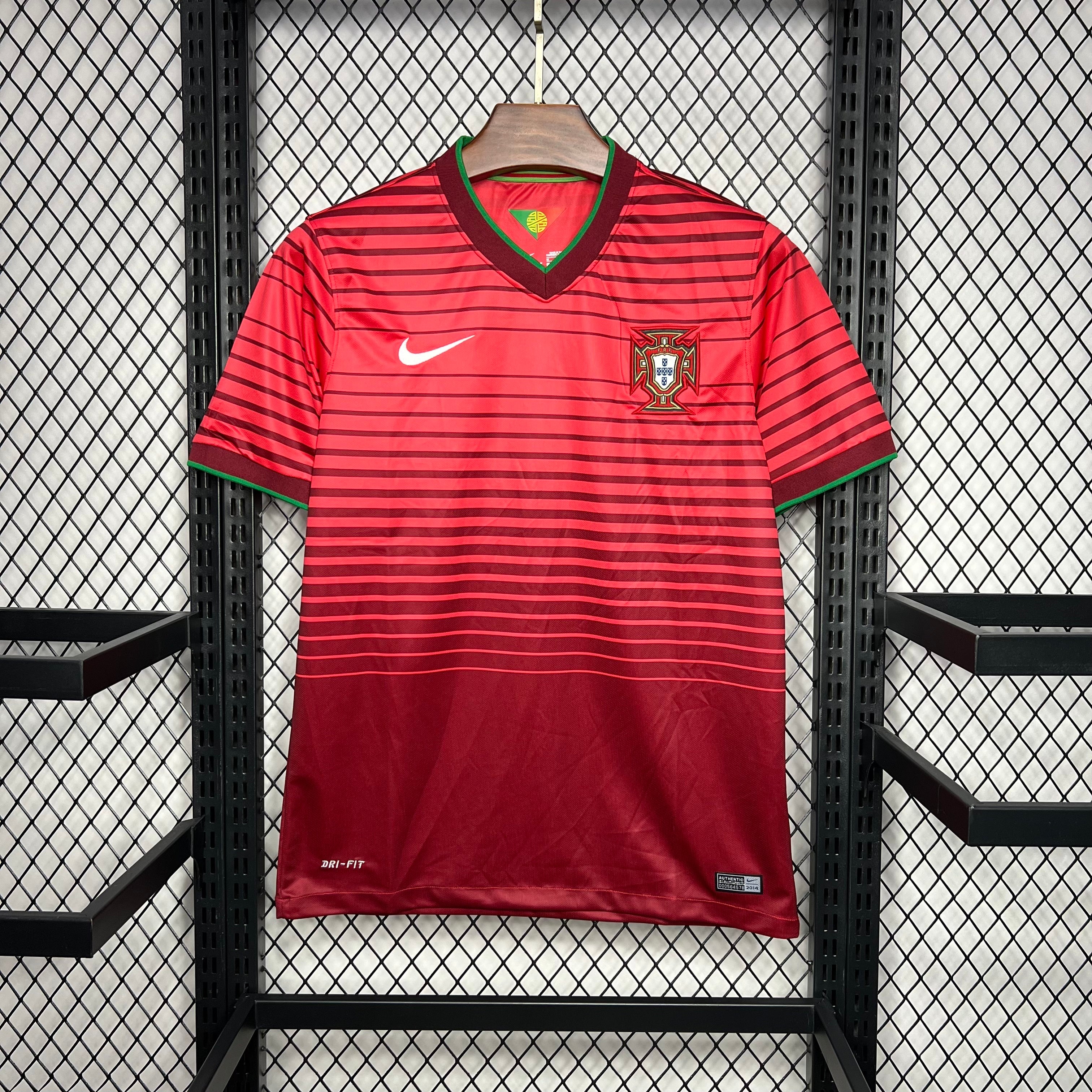 Camiseta Portugal 2014 - Local - Retro
