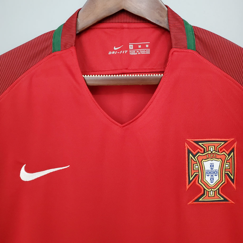 Camiseta Portugal 2016 - Local - Retro