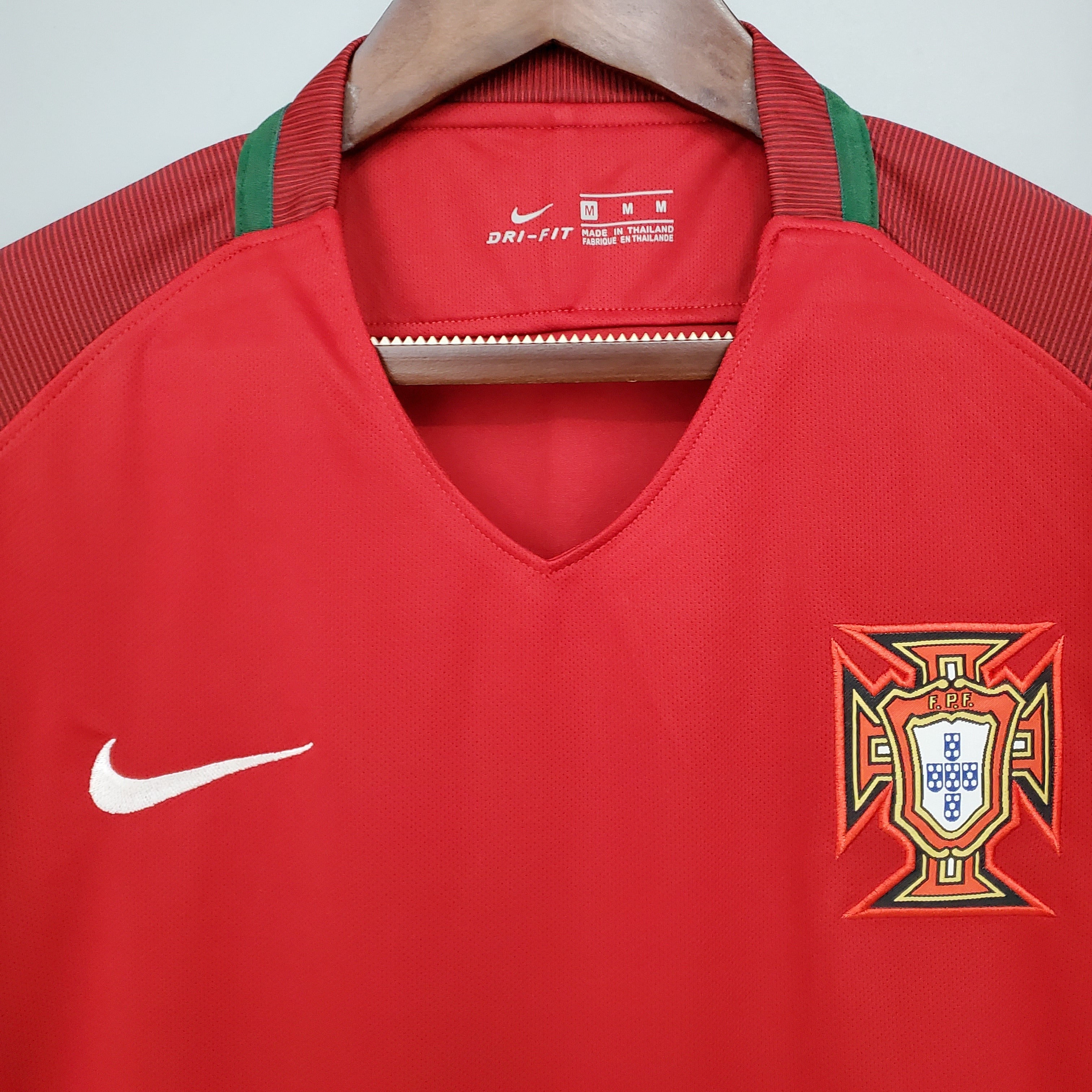 Camiseta Portugal 2016 - Local - Retro