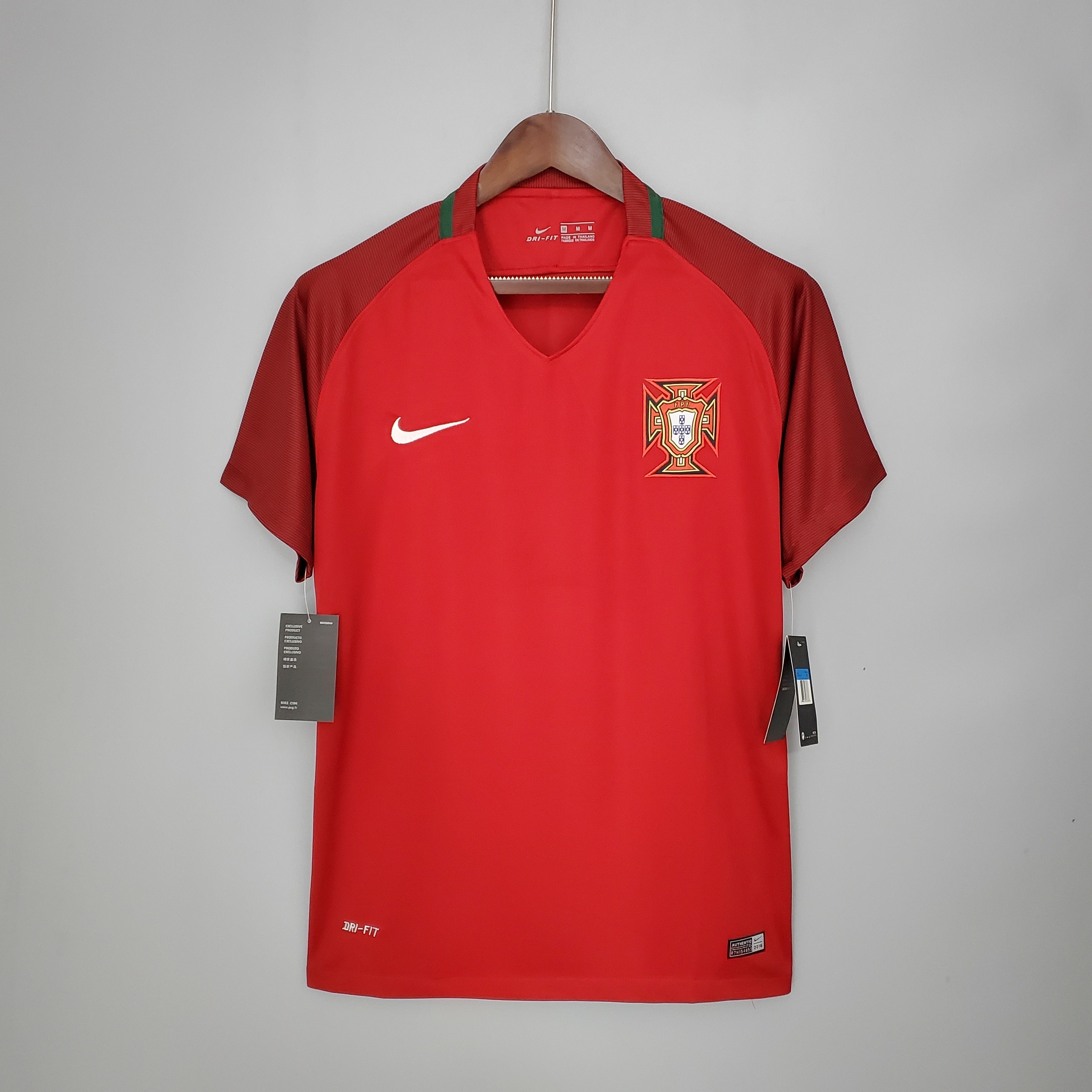 Camiseta Portugal 2016 - Local - Retro