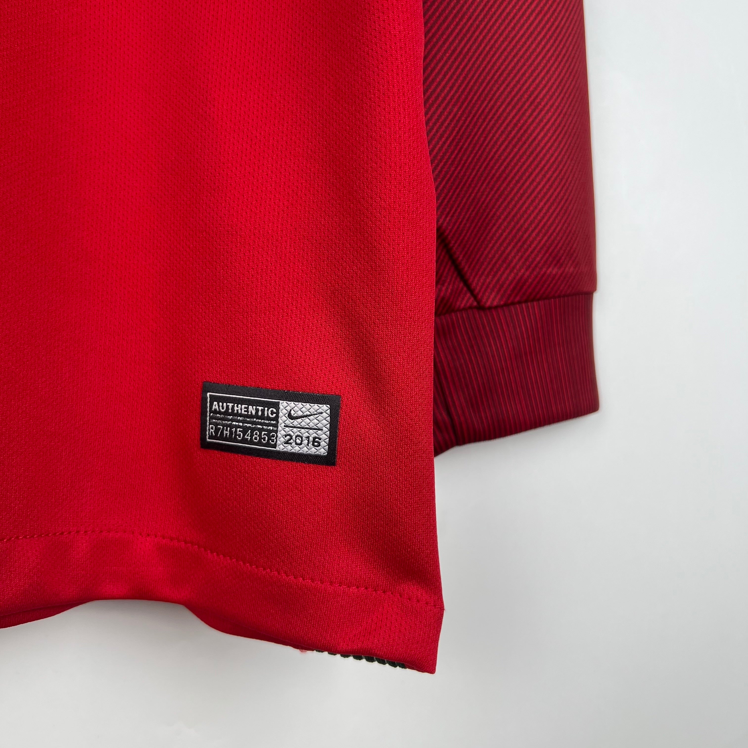 Camiseta Portugal 2016 Manga Larga - Local - Retro