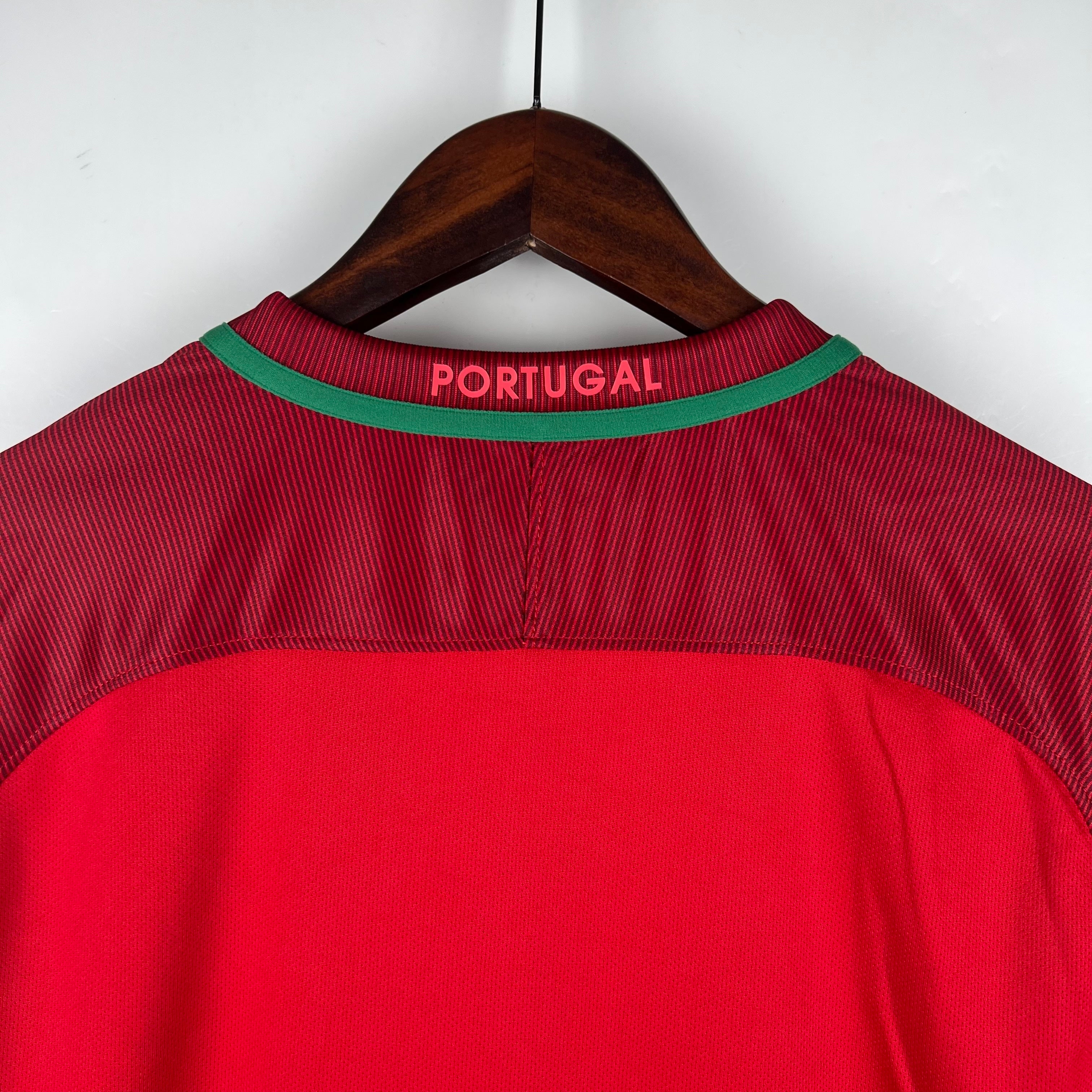Camiseta Portugal 2016 Manga Larga - Local - Retro