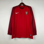 Camiseta Portugal 2016 Manga Larga - Local - Retro