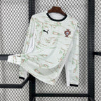 Camiseta Portugal 2025 Manga Larga - Visitante