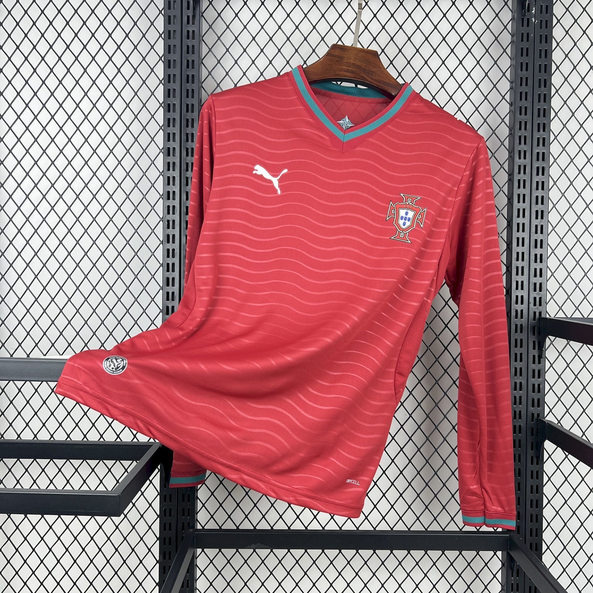 Camiseta Portugal 2026 Manga Larga - Local