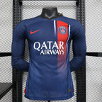 Camiseta PSG 2023-24 Versión Jugador - Manga Larga - Local