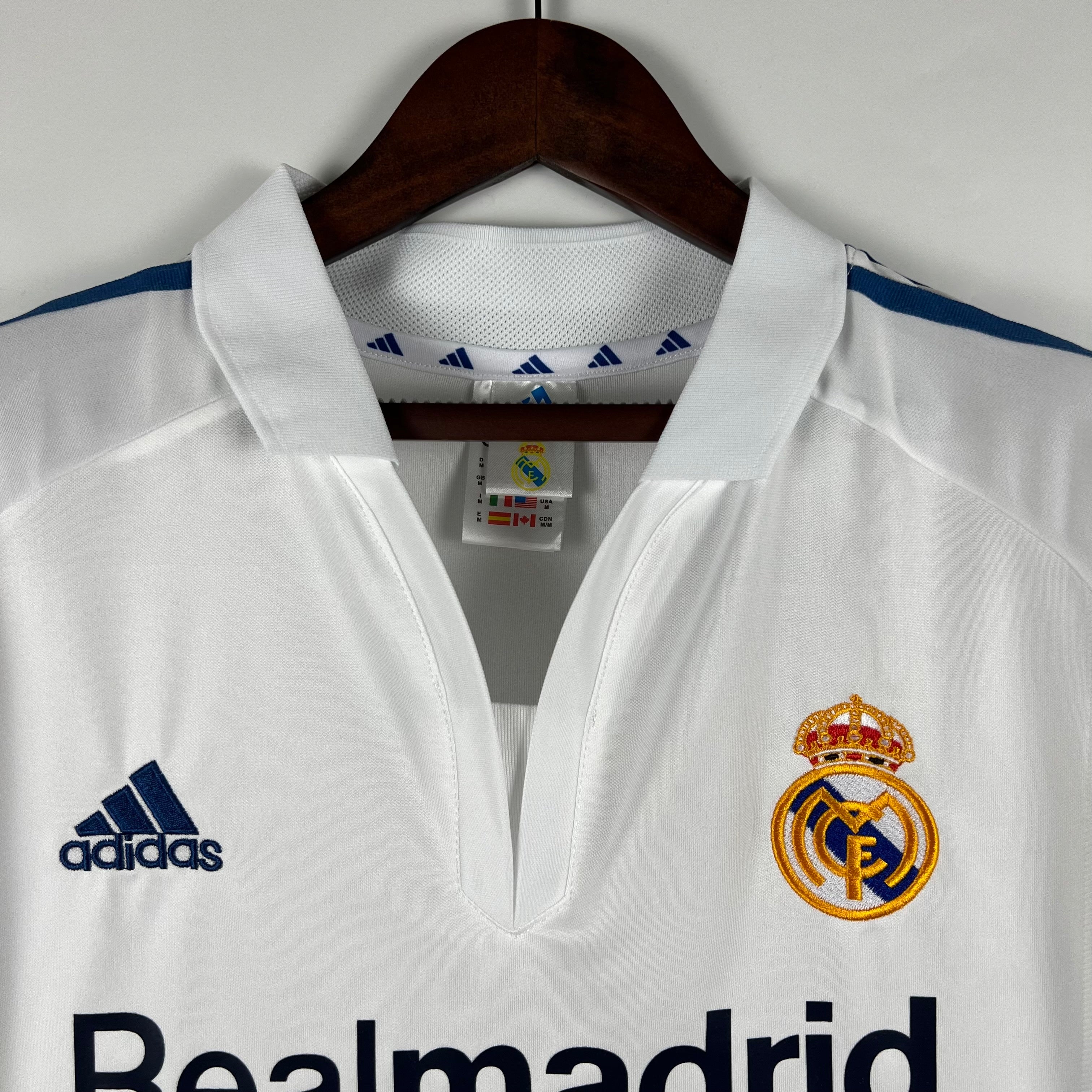 Camiseta Real Madrid 2001-02 - Local - Retro