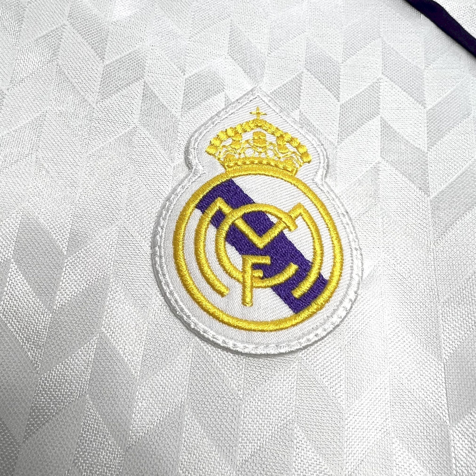 Camiseta Real Madrid 1988-89 - Local - Retro