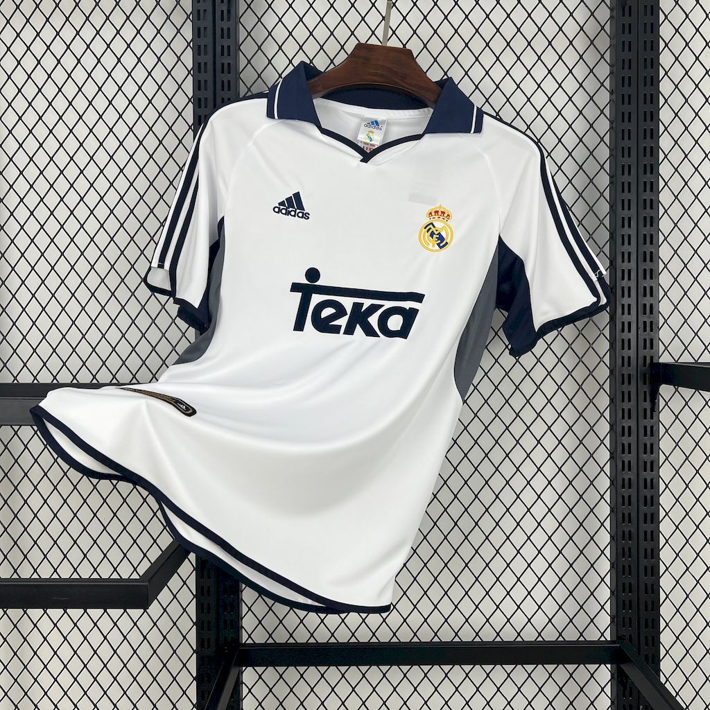 Camiseta Real Madrid 2000-01 - Local - Retro