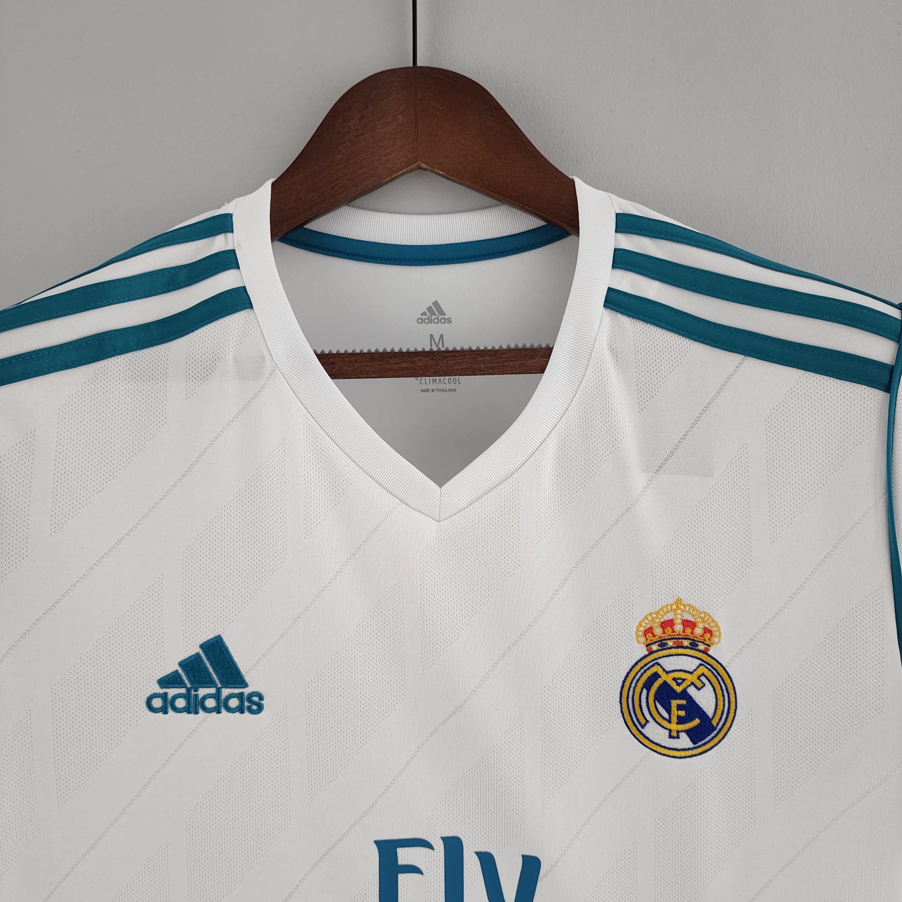 Camiseta Real Madrid 2017-18 - Local - Retro
