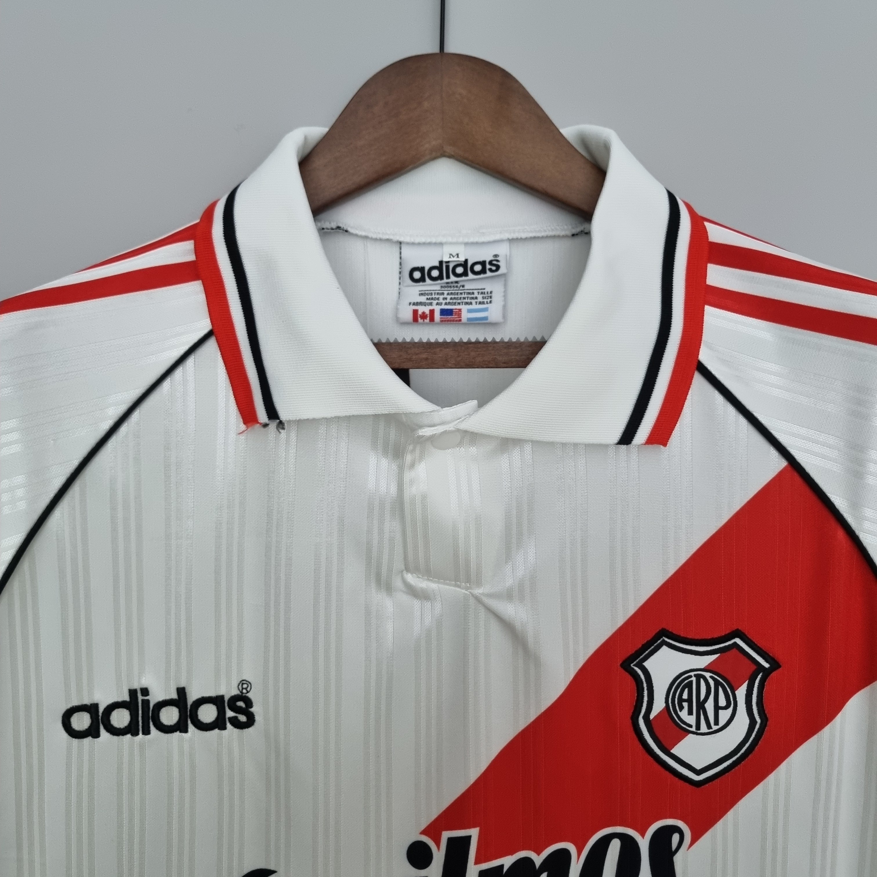 Camiseta River Plate 1995-96 - Local - Retro