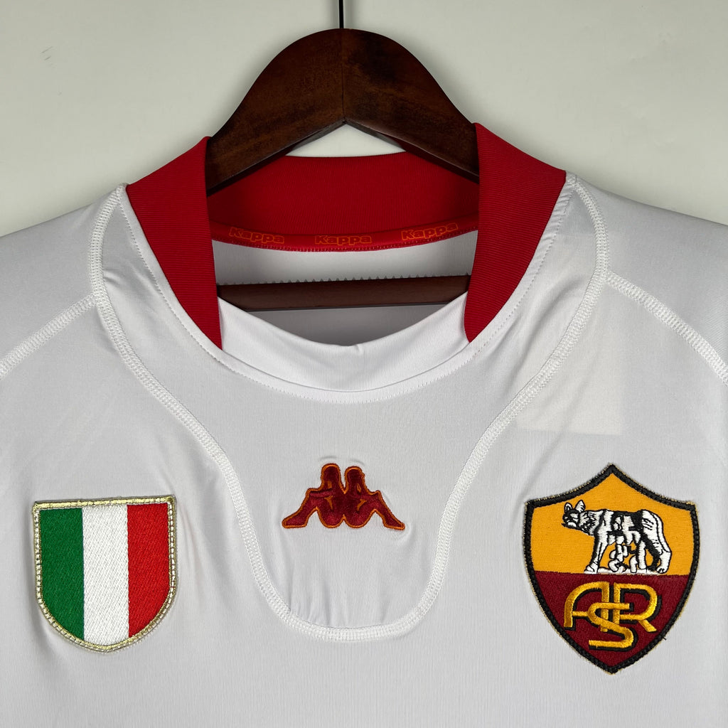 Camiseta Roma 2001-02 - Visitante - Retro